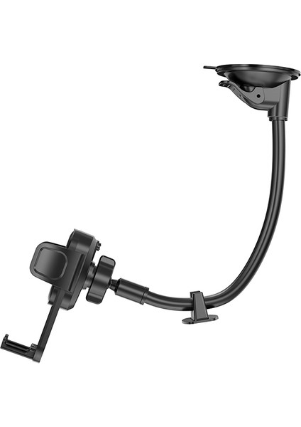 WI-CH061 Gentleman Serisi Esnek Ayarlanabilir Vantuzlu Magnetik Araç Telefon Tutucu Siyah fiyatları