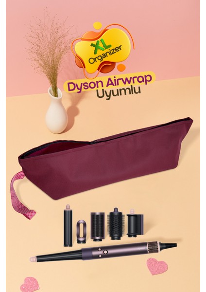 Saç Şekillendirici Düzenleyici Çok Amaçlı Organizer Makyaj & Seyahat Çantası