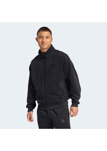 Future Icons Erkek Siyah Polar Ceket (JW7118)