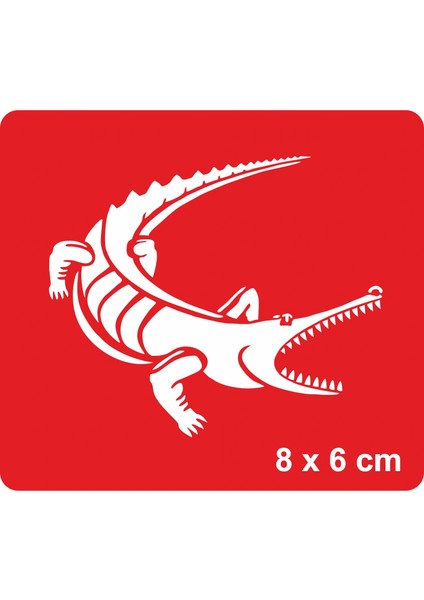 Nehirde Hint Timsah Tattoo Geçici Dövme Şablonları Kına Kalıpları