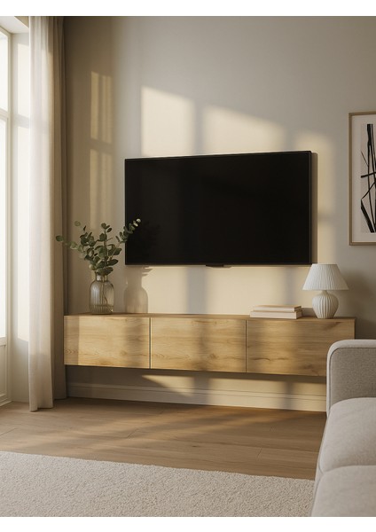Cercei Tv Standı, Tv Sehpası 180 cm Sepet - Modern Tv Ünitesi modelleri