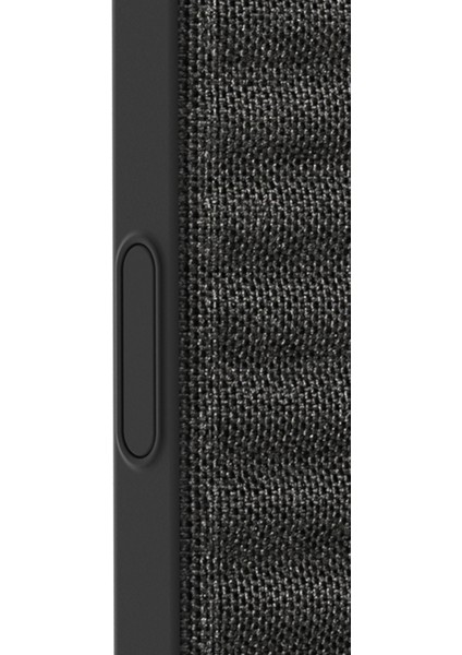 iPhone 17 Pro Max Uyumlu Kılıf M-Safe Şarj Özellikli Youngkit Canvas Serisi Kapak Siyah
