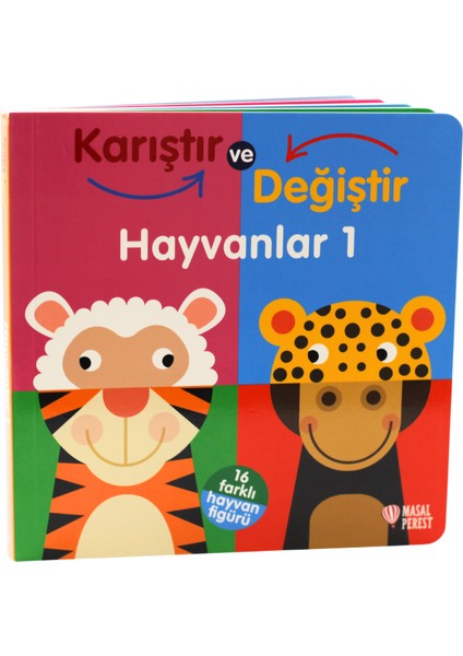 Karıştır Değiştir – Hayvanlar 1 (Hareketli Kitap) fiyatları