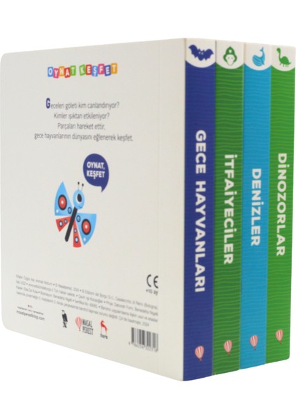 Oynat Keşfet: İtfaiyeciler (Hareketli Kitap)
