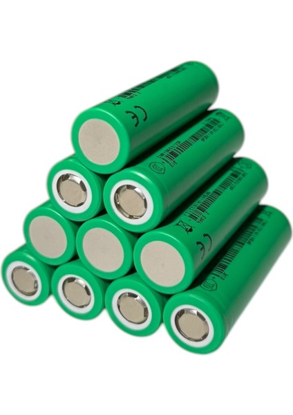 Eve 18650 3.7V (Volt) 2500 Mah 12C 25P Lityum Şarj Edilebilir 10 Adet Pil(Batarya)