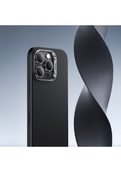 iPhone 16 Pro Kılıf Karbon Fiber M-Safe Kamera Kontrol Butonlu Benks Hybrid Armorpro 600D Kevlar fırsatları