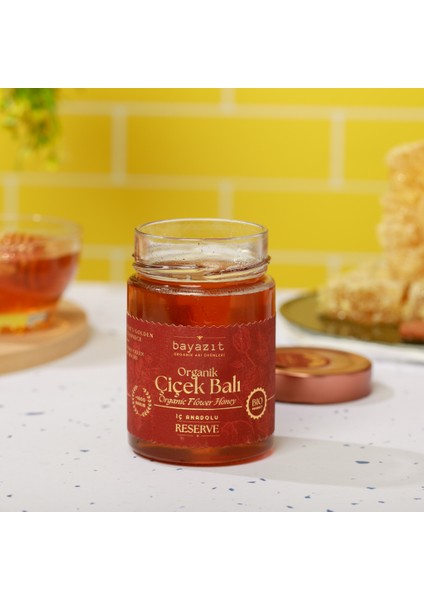 Bayazıt Organik Iç Anadolu(Kayseri) Çiçek Balı 450 gr modelleri