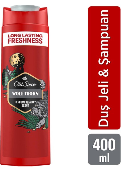 Wolfthorn Duş Jeli & Şampuan 400 ml fiyatları