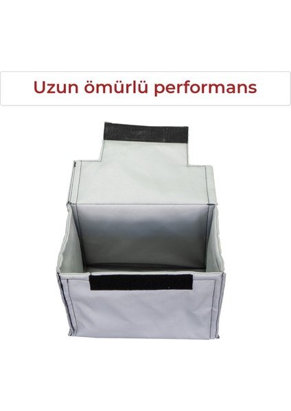 Akü Muhafaza Kılıfı - Gri- 70AH-72AH-74AH-76AH Amper Uyumlu fiyatları