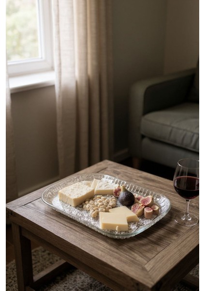 Cam Servis Tabağı Orta Segment Yüksek Kalite modelleri