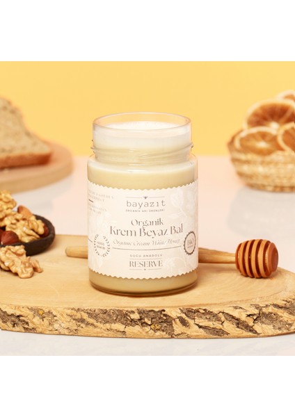 Bayazıt Organik Krem Bal(Beyaz Bal)Bingöl Karlıova 450 gr modelleri