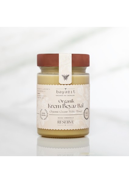 Bayazıt Organik Krem Bal(Beyaz Bal)Bingöl Karlıova 450 gr fırsatları