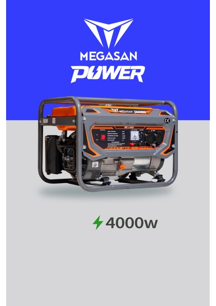 Power Benzinli Jeneratör MPJ-4000