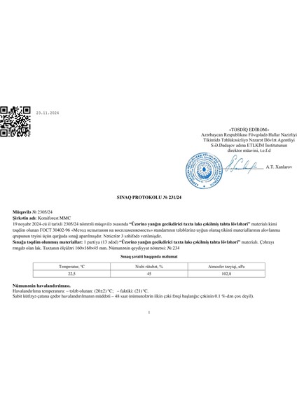 Fermo Ahşap Alev Önleyici 20 kg (150 ~ 160 metrekare için)