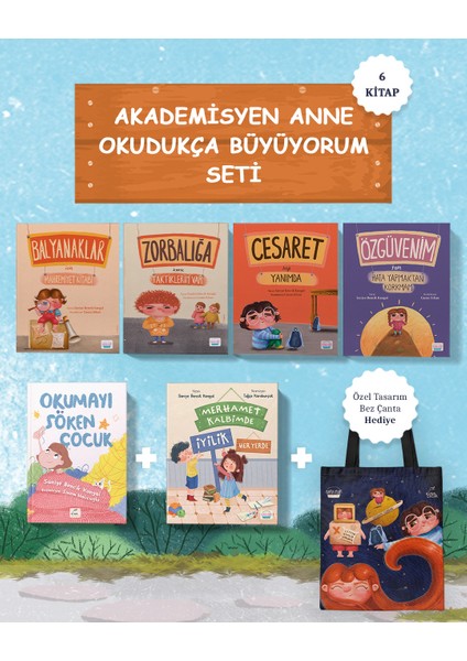 Akademisyen Anne Okudukça Büyüyorum Seti