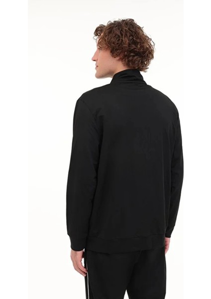 ml Fall 18ITL705 Fermuarli Erkek Sweat - Siyah fiyatları