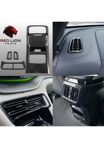 Byd Seal U Dm-I/ev Abs Karbon Fiber Görünüm Hava Menfezi Ön Arka Seti 4 Parça