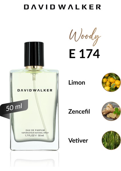 E174 Zoro 50 ml Erkek Parfüm | Woody