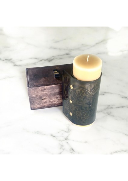 Black Ivy Deri Kaplama Mum modelleri