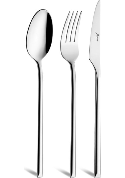 2006 18 Parça 6 Kişilik Yemek Çatal Kaşık Bıçak Takımı