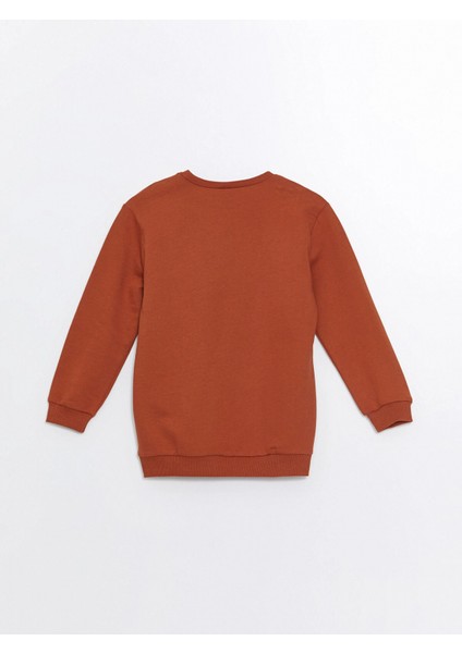 Lcw Kids Turuncu Bisiklet Yaka Erkek Bebek Sweatshirt ve Eşofman Alt 2'li fırsatları