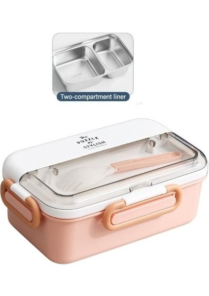 Vagonlife The Puzzle Lunch Box Tek Katlı Paslanmaz Çelik Kolay Kilitlenir Sefer Tası – 900 ml modelleri