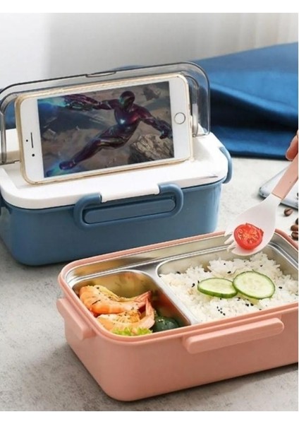 Vagonlife The Puzzle Lunch Box Tek Katlı Paslanmaz Çelik Kolay Kilitlenir Sefer Tası – 900 ml fırsatları