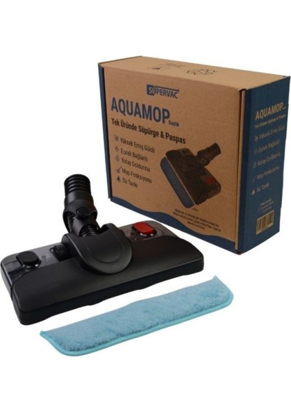 Universal Aquamop Su Hazneli Elektrikli Süpürge Emici Başlık 32MM