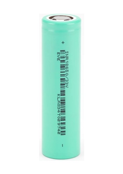 Eve 18650 3.7V (Volt) 3200 Mah 35V Lityum Şarj Edilebilir 1 Adet Pil(Batarya) Pil Kutusu Hediyeli