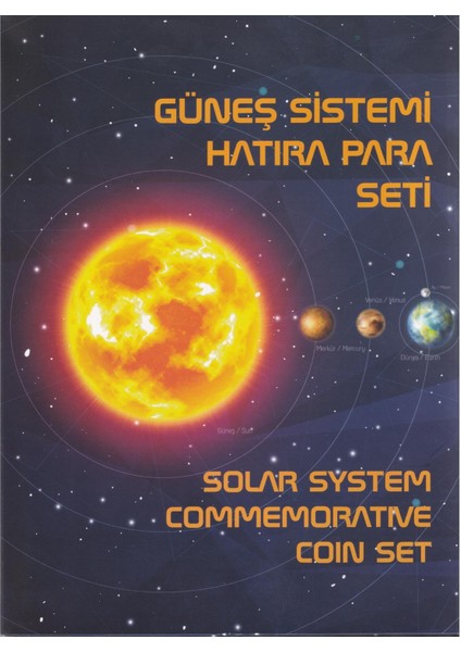 Güneş Sistemindeki Gezegenler Hatıra Para Seti - 2022