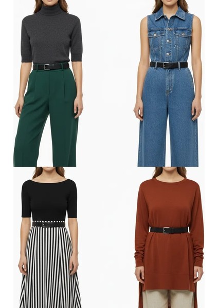 Vegan Deri Kadın Kemer fırsatları