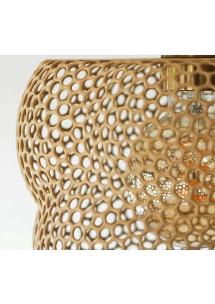 Dekoratif Petek Desenli Avize – Modern Aydınlatma Tasarımı modelleri