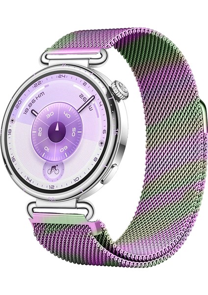 Huawei Watch Gt6 41MM Uyumlu Manyetik Milanese Loop Metal Kordon