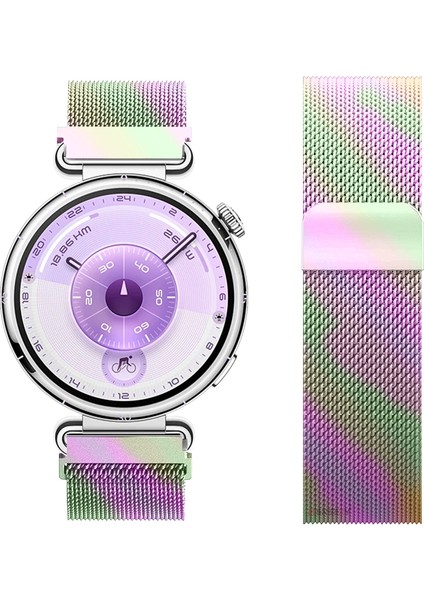 Huawei Watch Gt6 41MM Uyumlu Manyetik Milanese Loop Metal Kordon modelleri