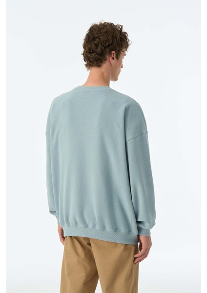 Akdeniz Foku Supersoft Sweatshirt - Mavi modelleri