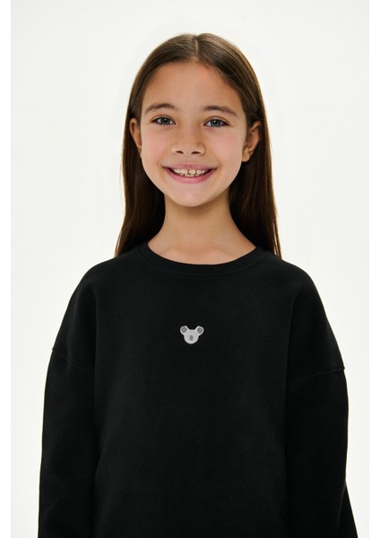 Koala Supersoft Çocuk Sweatshirt - Siyah fiyatları