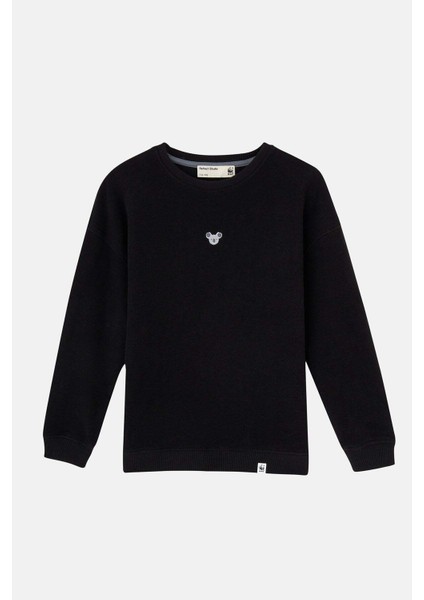 Koala Supersoft Çocuk Sweatshirt - Siyah indirimleri