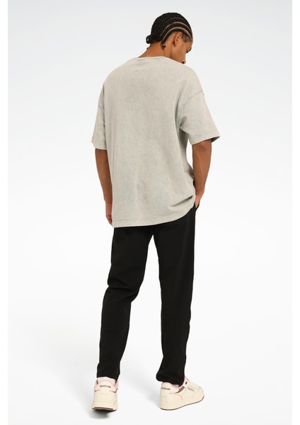 Anthe Tee Gri Erkek Kısa Kol T-Shirt