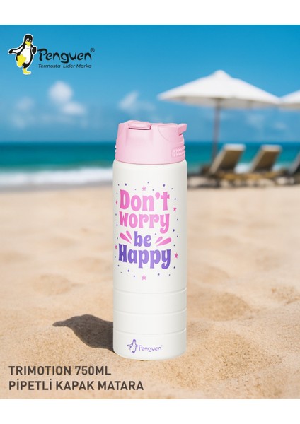 750ML Paslanmaz Çelik Su Matarası | Sızdırmaz Kapaklı | Pipetli | Bpa Free | Dayanıklı indirimleri