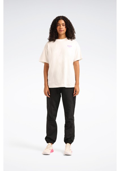 Tena Tee Ekru Kadın Kısa Kol T-Shirt