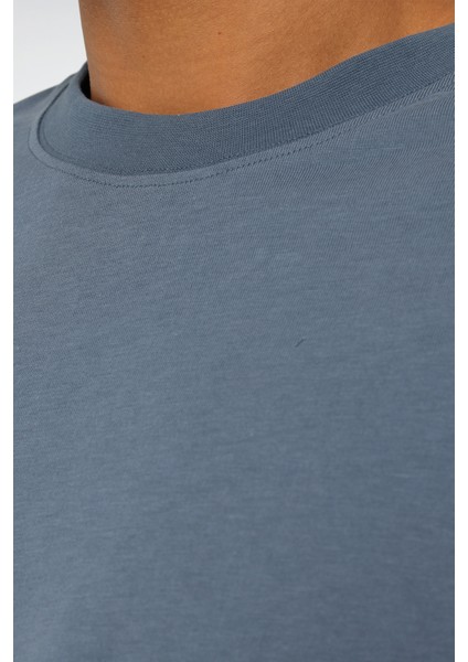 Desce Tee Petrol Erkek Kısa Kol T-Shirt