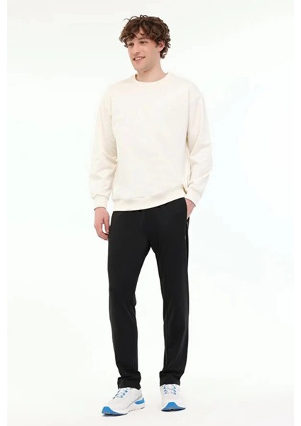 MB-SN75 C Neck 0 Yaka Erkek Sweat - Ekru fiyatları