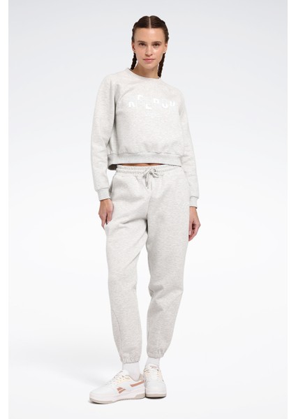 Runa Top Gri Kadın Sweatshirt