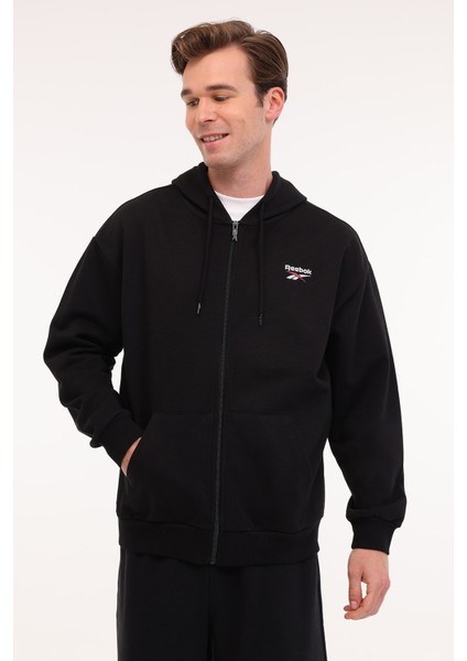 New Id Reg Fz Siyah Erkek Eşofman Üstü