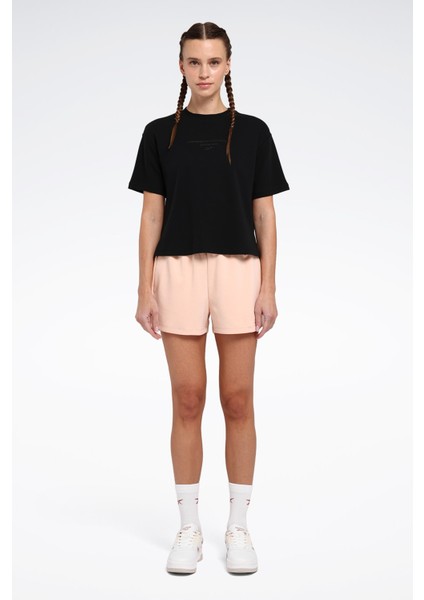 Sera Tee Siyah Kadın Kısa Kol T-Shirt