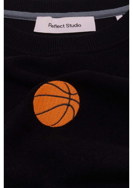 Basketball Supersoft Sweatshirt - Siyah fiyatları