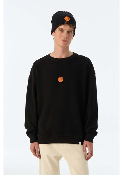 Basketball Supersoft Sweatshirt - Siyah modelleri
