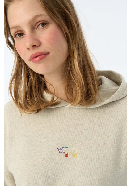 Gergedan Supersoft Hoodie - Nopeli Gri