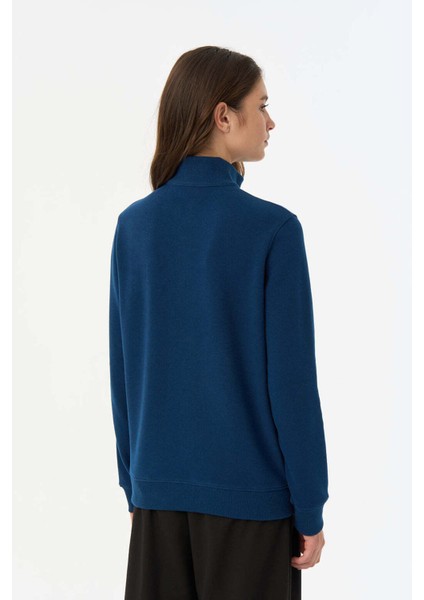 France 10 Supersoft Quarter-Zip Sweatshirt - Lacivert indirimleri