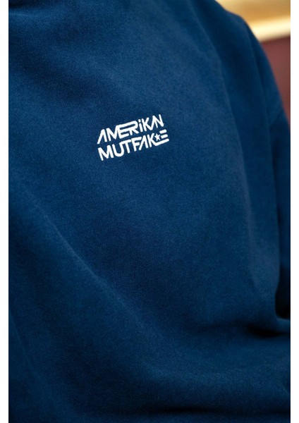 Amerikan Mutfak Logo Supersoft Hoodie - Lacivert fırsatları